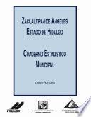 Descargar el libro libro Zacualtipán De Ángeles Estado De Hidalgo. Cuaderno Estadístico Municipal 1995