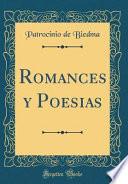 Descargar el libro libro Romances Y Poesias (classic Reprint)