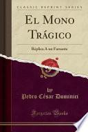 libro El Mono Trágico