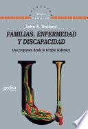 Descargar el libro libro Familias, Enfermedad Y Discapacidad