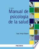 Descargar el libro libro Manual De Psicología De La Salud