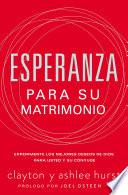 libro Esperanza Para Su Matrimonio