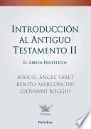 libro Introducción Al Antiguo Testamento Ii