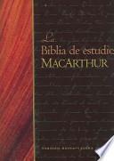 libro La Biblia De Estudio Macarthur Rv 1960 = Macarthur Study Bible Rv 1960