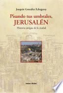 libro Pisando Tus Umbrales, Jerusalén