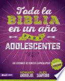 libro Toda La Biblia En Un Año Para Adolescentes