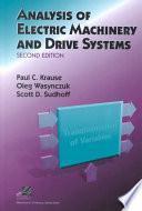Descargar el libro libro Analysis Of Electric Machinery And Drive Systems