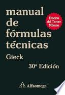 libro Manual De Fórmulas Técnicas